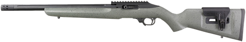 Ruger 31110 10/22 Competition  22 LR 10+1 16.12" Black Anodized Barrel, Black Hard Coat Anodized Aluminum Receiver, Black/Gray Speckled Laminate Stock, Left Hand, Optics Ready