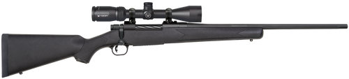 Mossberg 28053 Patriot  7mm-08 Rem Caliber with 5+1 Capacity, 22" Fluted Barrel, Matte Blued Metal Finish & Black Synthetic Stock Right Hand (Full Size) Includes Vortex Crossfire II 3-9x40mm Scope