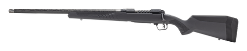 Savage Arms 57718 110 UltraLite Full Size 300 WSM 2+1 24" Carbon Fiber Threaded Barrel, Black Melonite Drilled & Tapped Stainless Steel Receiver, Adj AccuStock Matte Gray Synthetic Stock, Left Hand