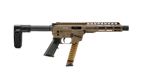 FREEDOM ORDNANCE FX9P8SBM-FDE FX9P  9mm Luger 8" Flat Dark Earth