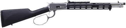 Citadel CIT44LVRSS Levtac-92  Full Size 44 Mag 8+1 16.50" Stainless Threaded Barrel, Picatinny Rail Stainless Steel Receiver, Black Fixed Synthetic Stock, Right Hand