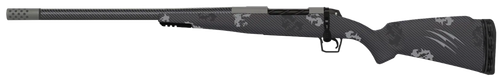 Fierce Firearms ROG7PRC22GPLH Carbon Rogue Full Size 7mm PRC 3+1 22" Carbon Fiber Threaded Barrel, Glacier Cerakote Steel Drilled & Tapped Receiver, Phantom Camo Fixed Carbon Fiber Stock, Left Hand