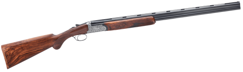 Rizzini USA 410141029 Round Body EM Full Size 410 Gauge Break Action 2rd 29" Vent Rib Barrel, Coin Anodized Silver Receiver, Fixed w/Prince of Whales Grip Grade III Turkish Walnut Stock