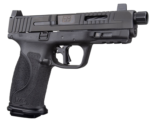 Ed Brown MPF1 Fueled M&P F1 9mm Luger 17+1 4.25" Match Grade Threaded Barrel, Polymer Frame w/Picatinny Accessory Rail, Serrated/Optic Cut Steel Slide w/Nitride Finish, Polymer Grip