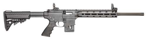 Smith & Wesson 11507 M&P15-22 Performance Center Sport *MA,MD,NJ Compliant 22 LR Caliber with 10+1 Capacity, 18" Barrel, Matte Black Metal Finish & Fixed Vltor Black Synthetic Stock Right Hand