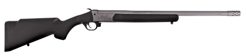 Traditions CR451130T Outfitter G3 Full Size 450 Bushmaster 1rd 22" Stainless Cerakote Fluted Threaded Barrel, Drilled & Tapped Steel Receiver, Fixed Black Synthetic Stock, Right Hand