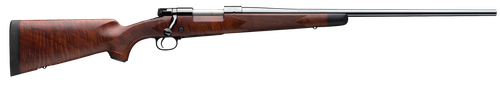 Winchester Repeating Arms 535203228 Model 70 Super Grade 30-06 Springfield Caliber with 5+1 Capacity, 24" Barrel, High Polished Blued Metal Finish & Satin Fancy Walnut Right Hand (Full Size)
