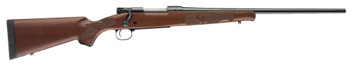 Winchester Guns 535201210 Model 70 Featherweight Compact 22-250 Rem Caliber with 5+1 Capacity, 20" Barrel, Brushed Polish Blued Metal Finish & Satin Walnut Fixed Feather Checkered Stock Right Hand