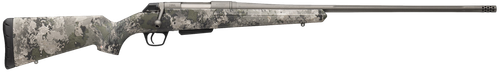 Winchester Repeating Arms 535800294 XPR Extreme 6.5 PRC 3+1 24" Tungsten Cerakote Fluted Threaded Barrel & Drilled & Tapped Steel Receiver, Fixed TrueTimber VSX Synthetic Stock