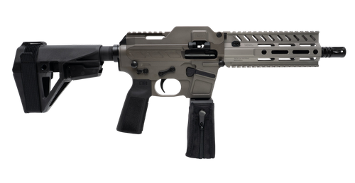 Freedom Ordance FM9D8-FDE FM9D  9mm Luger 33+1 8" Black Anodized Barrel, Flat Dark Earth Anodized Receiver