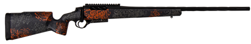 Seekins Precision 0011710115US Havak PH2 Full Size 6.5mm Creedmoor 5+1 24" Charcoal Gray Fluted/Threaded Barrel, Black Picatinny Rail Stainless Steel Receiver, Urban Shadow Camo Fixed Synthetic Stock