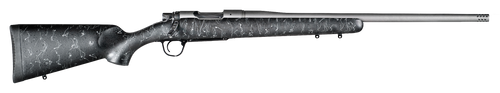 Christensen Arms 8010102100 Mesa  6.5 PRC 4+1 24" Threaded Barrel, Tungsten Gray Cerakote, Black with Gray Webbing Stock