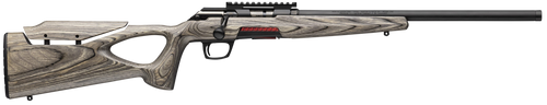 Winchester Repeating Arms 5252271003 Xpert Target 21 Sharp 10+1 18" Matte Black Threaded Bull Barrel, Matte Black Picatinny Rail Steel Receiver, Gray Adj Comb & LOP Thumbhole Laminate Stock