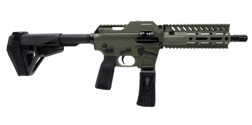 Freedom Ordance FM9D8-ODG FM9D  9mm Luger 33+1 8" Black Anodized Barrel, OD Green Anodized Receiver