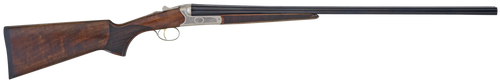 TriStar 38116 Bristol SxS Full Size 16 Gauge Break Open 3" 2rd 28" Blued Side By Side Barrel, Nickel Engraved w/24K Gold Inlay Steel Receiver, Fixed Oiled Turkish Walnut Stock, Right Hand