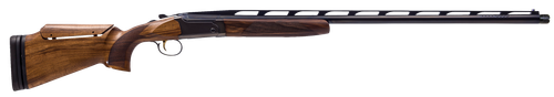 CZ-USA 06501 All American Single Trap 12 Gauge 2.75" 1rd 32" Ported Barrel, Gloss Blued Metal Finish, Turkish Walnut Stock with Adjustable Comb