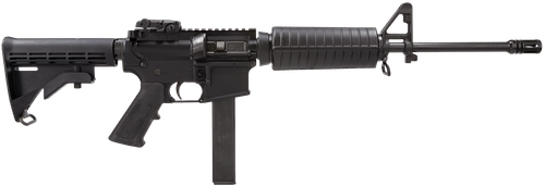 Colt Mfg AR6951 M4 Carbine 9mm Luger 32+1 16.10" Barrel, Black Rec/Barrel, A2 Flash Hider, Black 4 Position Collapsible Stock, Black Polymer Grip