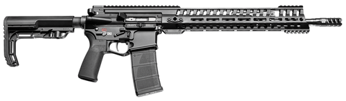 Patriot Ordnance Factory 01148 P415 *CA Compliant 5.56x45mm NATO 10+1 16.50" Chrome Moly Barrel Black Hard Coat Anodized Receiver, 6 Position MFT Black Stock & Black Polymer Grip Ambidextrous
