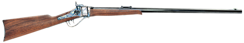 Chiappa Firearms 920025 1874  45-70 Gov 1rd, 32" Blued Octagon Barrel, Color Case Hardened Steel Oiled Checkered Walnut, Fixed Checkered w/ Patch Box Stock, Right Hand
