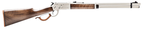 Gforce Arms GFLVR357SS Saddlehorn  Full Size 357 Mag 10+1 20" Stainless Steel Barrel & Aluminum Receiver, Turkish Walnut Fixed Stock