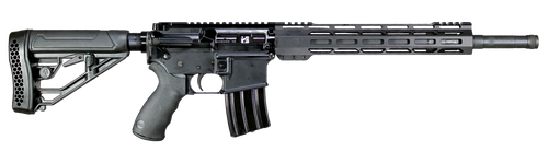 Alexander Arms RTA50ST Tactical  50 Beowulf 7+1 16.50" Threaded Barrel, Black Anodized Receiver w/Picatinny Rail, M-LOK Handguard, Black Synthetic Stock & Black A2 Grip