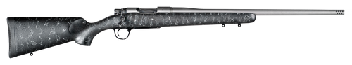 Christensen Arms CA10280H13211 Mesa  6.5 Creedmoor 4+1 22" Threaded Barrel, Tungsten Gray Cerakote, Black with Gray Webbing Stock