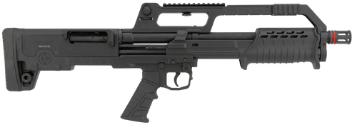 Escort HEBP20180001 BullTac PX 20 Gauge Pump 3" 5+1 18" Black Stainless Steel Barrel, Black Aluminum/Polymer Receiver w/Picatinny Rail, Black Bullpup Synthetic Stock, Black Grip