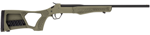 Rossi SSP1OD Tuffy Single Shot Youth 410 Gauge Break Open 3" 1rd 18.50" Matte Black Barrel, Matte Black Steel Receiver, OD Green Thumbhole Stock w/Shell Holder, Right Hand
