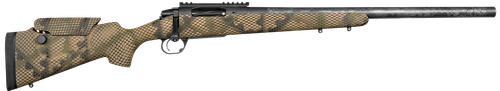 Proof Research 135938 Tundra TI Full Size 7mm Rem Mag 4+1 24" Carbon Fiber Match Grade/Threaded Barrel Black Titanium Receiver TFDE Fixed w/Adj Cheek Rest Stock Right Hand