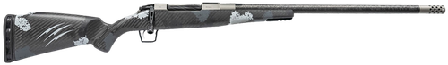 Fierce Firearms ROG7MMBC22GP Carbon Rogue 7mm BC 22" Tungsten Cerakote Carbon Fiber Match Grade Threaded Barrel, Drilled & Tapped Steel Receiver, LR Negative Comb Phantom Camo Carbon Fiber Stock