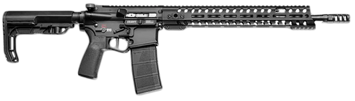 Patriot Ordnance Factory 02039 Renegade +  5.56x45mm NATO 30+1, 13.75" Steel Threaded Barrel, Black Aluminum Receiver
