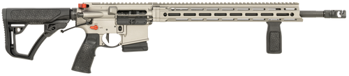 Daniel Defense 0212809385055 DDM4 V7 Pro *CA Compliant 5.56x45mm NATO 18" 10+1, Gun Metal Gray Rec, Black OEM Overmolded Stock & Grip, Geissele Trigger, Red Radian Acc.