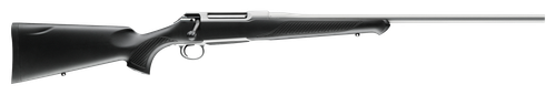 Sauer S1SX300 100 Silver XT 300 Win Mag Caliber with 4+1 Capacity, 24" Barrel, Stainless Cerakote Metal Finish & Black Fixed Ergo Max Stock Right Hand (Full Size)