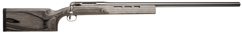 Savage Arms 18533 12 F Class Full Size 6mm BR 1rd 30" Stainless Heavy Barrel, Matte Stainless Steel Receiver Drilled & Tapped, Satin Gray Fixed Laminate Stock, Right Hand