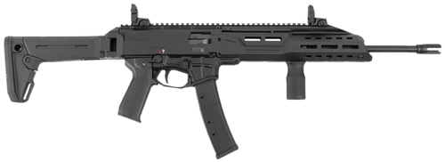 CZ-USA 91440 Scorpion 3+ Carbine 9mm Luger 20+1 16.30" Black Threaded Barrel, Black Receiver w/Picatinny Rail, Magpul Folding Black Polymer Stock, Black Polymer Grip