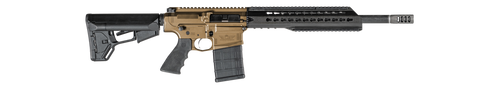 Christensen Arms CA101541136435 CA-10 DMR  308 Win 20+1 18" Barrel, Burnt Bronze Cerakote Metal Finish, Black Adjustable Magpul STR Stock, Black Polymer Grip