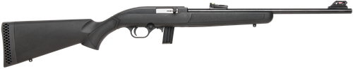 Mossberg 37072 702 Plinkster Full Size 22 LR 10+1 18" Blued Steel Barrel, Blued 3/8" Dovetail Receiver, Black Fixed Synthetic Stock, Right Hand