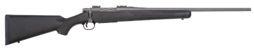 Mossberg 28068 Patriot  Full Size 22-250 Rem 5+1 22" Stainless Cerakote Fluted Barrel, Drilled & Tapped Stainless Cerakote Receiver, Black Fixed Synthetic Stock, Right Hand