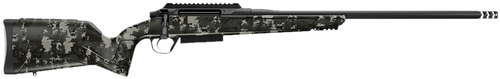 Christensen Arms 8011503701 Evoke Hunter 7mm BC 3+1 20" Black Cerakote Button Rifled/Threaded Barrel, Black Cerakote Picatinny Rail Steel Receiver, Adjustable Multi-Tone Green Polymer Stock