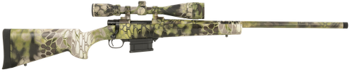 Howa HKF73102KAC M1500  308 Win 5+1 24" Heavy Barrel, Full Dip Kryptek Altitude, Synthetic Stock, Nikko Stirling GamePro 4-16x44mm, Bipod Included