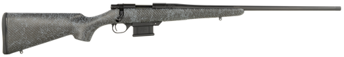 Howa HCBN6ARCGW 1500 Carbon Stalker Full Size 6mm ARC 10+1 22" Blued Steel Threaded Barrel, Blued Drilled & Tapped Steel Receiver, Fixed Stocky's Black Carbon Fiber w/Gray Webbing Stock, Right Hand