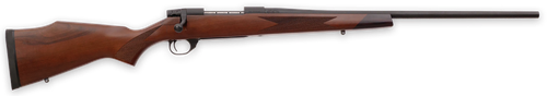 Weatherby VDT300NR4T Vanguard Sporter Full Size 300 Win Mag 3+1 24"  Bead Blasted Blued #2 Threaded Barrel, Matte Blued Drilled & Tapped Steel Receiver, Grade A Turkish Walnut Monte Carlo  Stock