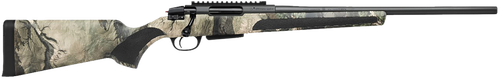 Stevens 19466 334 Bolt Action 6.5 Creedmoor 3+1 22" Camo/Dark Gray Carbon Steel Receiver Integrated Recoil Lug Ergonomic/Recoil Pad  Synthetic Stock Picatinny Rail Right Hand