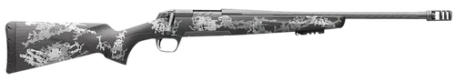 Browning 035585282 X-Bolt Pro SPR 6.5 Creedmoor 4+1 18" Steel Fluted Sporter Barrel, Carbon Gray Elite Cerakote Steel Receiver, Carbon Fiber with Black & Gray Splatter/ Carbon Fiber Stock, Right Hand