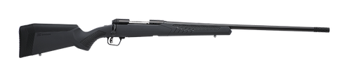 Savage Arms 57035 110 Long Range Hunter Full Size 7mm Rem 3+1 26" Matte Black Threaded Barrel, Matte Black Drilled & Tapped Carbon Steel Receiver, Adj AccuStock Matte Gray Synthetic Stock, Right Hand