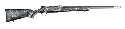 Christensen Arms 8010631300 Ridgeline FFT 6.8 Western 3+1 20" Carbon Fiber/Threaded Barrel, Stainless Steel, Black with Gray Accents Stock