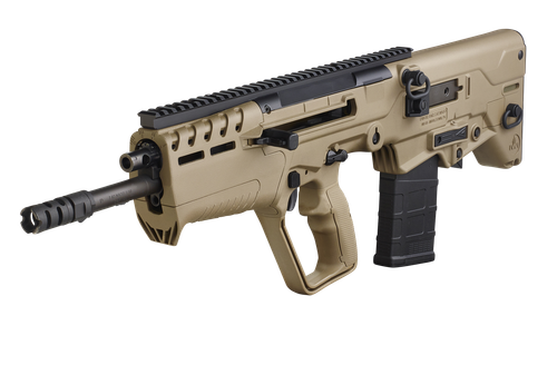 IWI US T7F2010 Tavor 7 7.62x51mm NATO Caliber with 20" Barrel, 10+1 Capacity, Flat Dark Earth Metal Finish, Flat Dark Earth Fixed Bullpup Stock & Polymer Grip Ambidextrous Hand