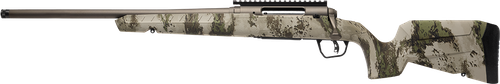 Savage Arms 32311 Axis 2 Pro Compact 7mm-08 Rem 4+1 20" Gun Metal Bronze Cerakote Heavy Threaded Barrel & Picatinny Rail Carbon Steel Receiver, Fixed Woodland Camo Synthetic Stock, Left Hand