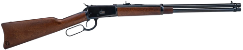 Heritage Mfg H92044201 92 Ranch Hand 44 Mag 10rd 20" Black Polished Steel Barrel, Black Polished Alloy Steel Receiver, Fixed Hardwood Stock