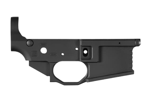 Black Rain Ordnance BROMLRBLK Lower Receiver Milled 7075-T6 Aluminum Black Anodized for AR-Platform